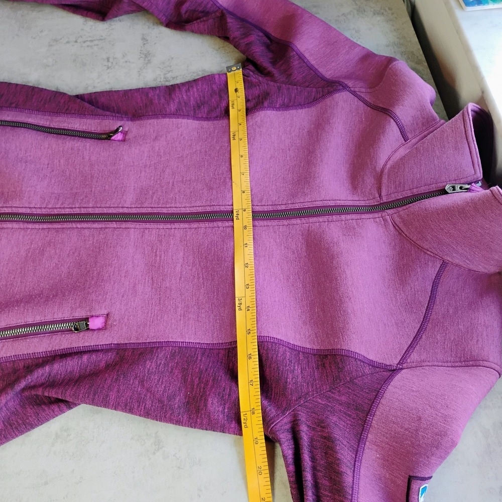 Kuhl Projekt Kestrel Jacket Womens M Fuschia Full Zip Stretch Performance Comfy - Picture 11 of 12
